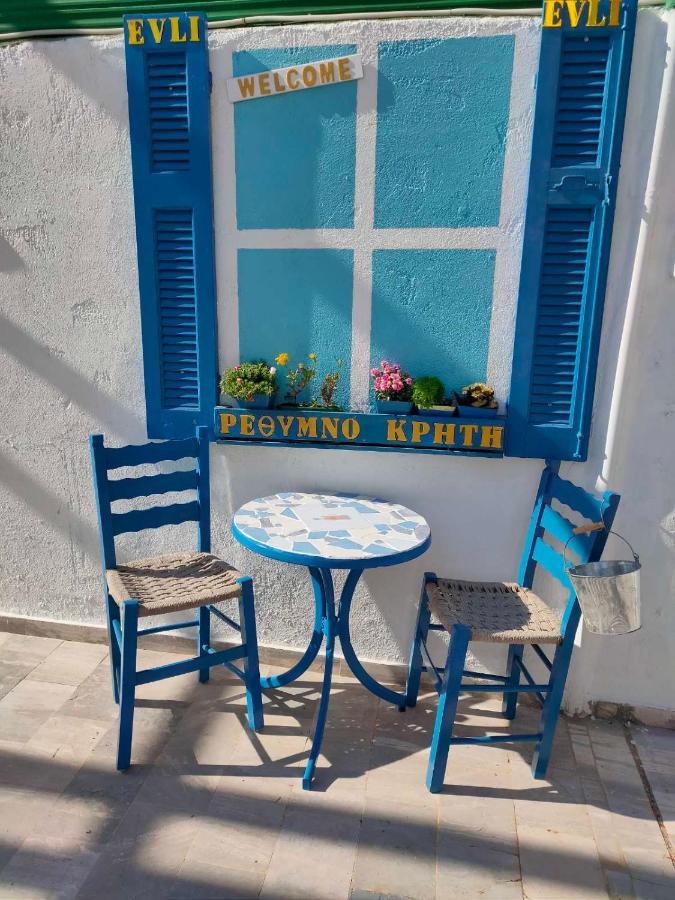 Evli Apartment Rethymno  Ngoại thất bức ảnh